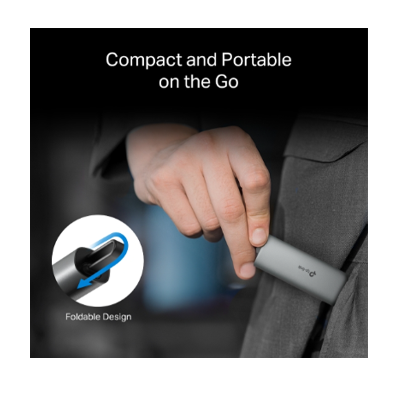 TP-Link USB Type-C to 2.5 Gigabit Ethernet Network Adapter TP-Link USB Type-C to 2.5 Gigabit Ethernet Network Adapter